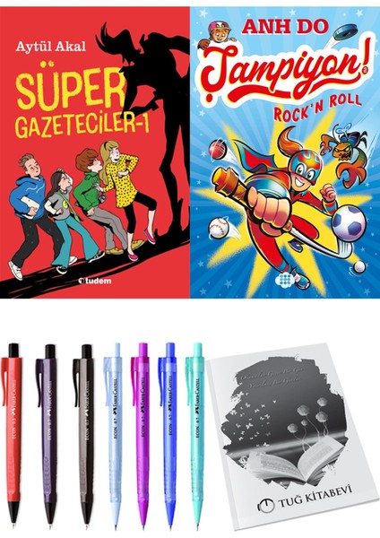Süper Gazeteciler 1 ve Şampiyon 2 Rock’n Roll + Hediyeli