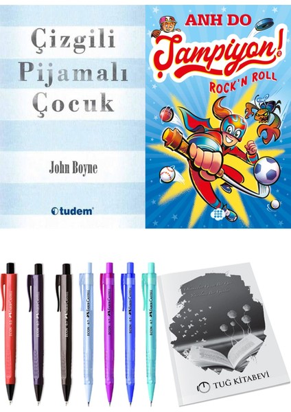 Çizgili Pijamalı Çocuk ve Şampiyon 2 Rock’n Roll + Hediyeli