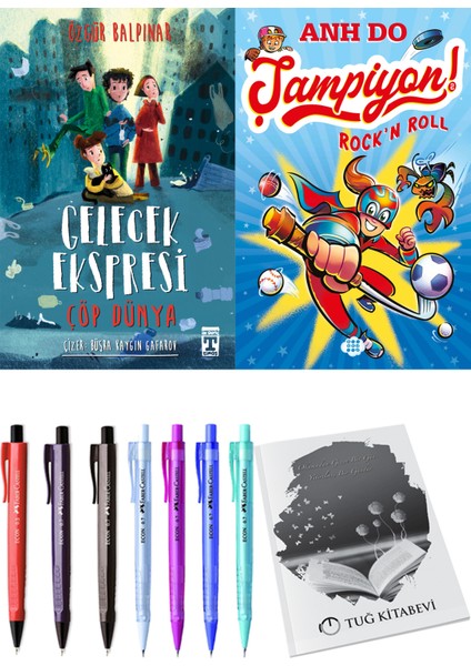 Gelecek Ekspresi Çöp Dünya ve Şampiyon 2 Rock’n Roll + Hediyeli
