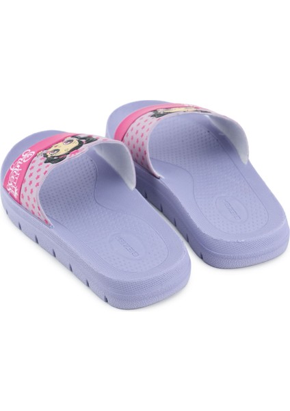 Little Princess Yazlık Kız Çocuk Pu Islak Zemine Uygun Rahat Taban Ev Bahçe Banyo Havuz Terlik fırsatları