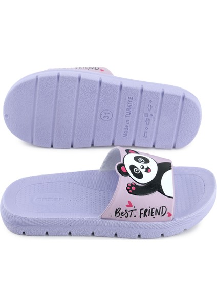 Kız Çocuk Yazlık Pu Islak Zemine Uygun Ev Banyo Bahçe Havuz Terlik indirimleri