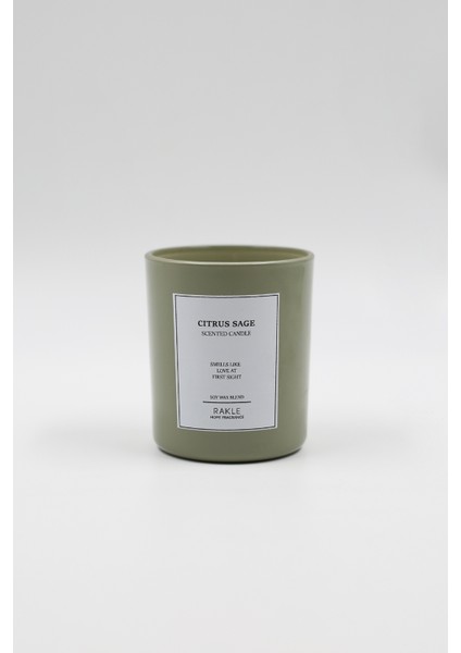 Le Jardin Citrus Sage Kokulu Mum Yeşil 120 gr