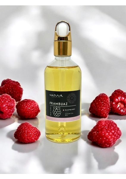 Frambuaz Esans Buhurdanlık Difüzör Parfüm Esansı Doğal Uçucu Yağ 100 ml