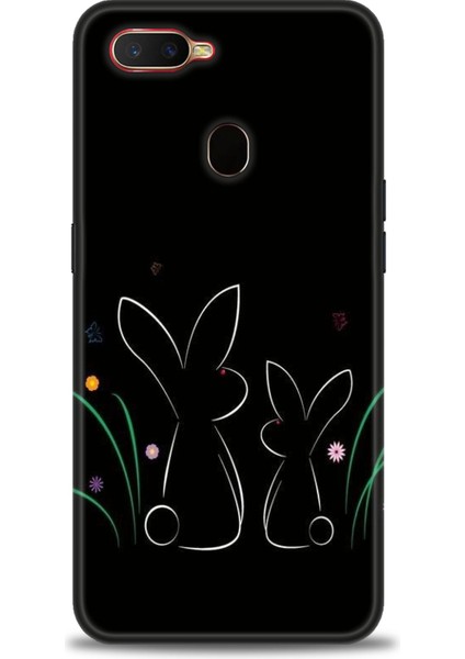 Oppo A12 Ile Uyumlu Hd Baskılı Silikon (Ortasertlikte) Kılıf - 16