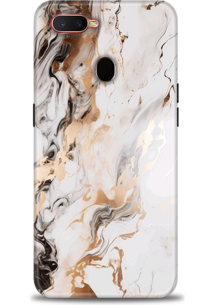 Oppo A12 Ile Uyumlu Hd Baskılı Silikon (Ortasertlikte) Kılıf - 222