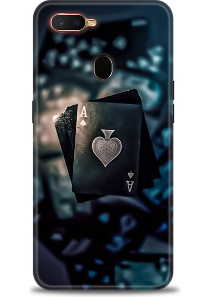 Oppo A12 Ile Uyumlu Hd Baskılı Silikon (Ortasertlikte) Kılıf - 642