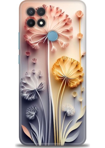 Oppo A15 / A15S Ile Uyumlu Hd Baskılı Silikon (Ortasertlikte) Kılıf - 180