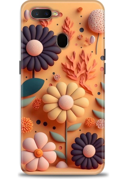 Oppo A12 Ile Uyumlu Hd Baskılı Silikon (Ortasertlikte) Kılıf - 527