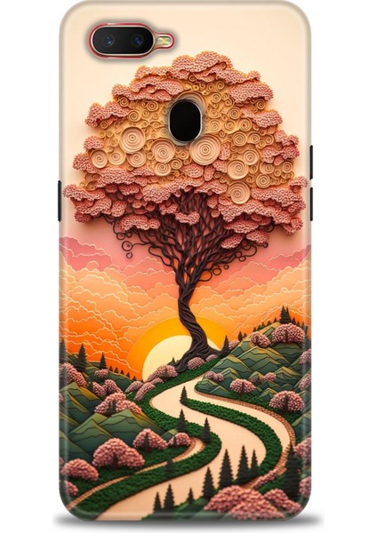 Oppo A12 Ile Uyumlu Hd Baskılı Silikon (Ortasertlikte) Kılıf - 886