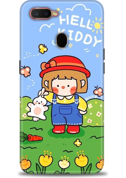 Oppo A12 Ile Uyumlu Hd Baskılı Silikon (Ortasertlikte) Kılıf - 518