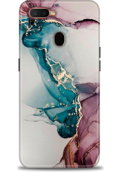 Oppo A12 Ile Uyumlu Hd Baskılı Silikon (Ortasertlikte) Kılıf - 410