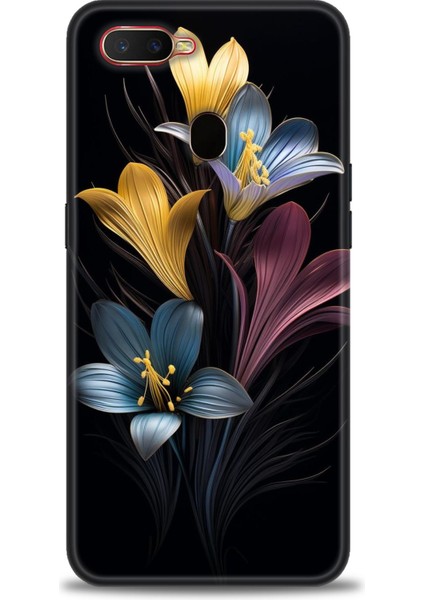 Oppo A12 Ile Uyumlu Hd Baskılı Silikon (Ortasertlikte) Kılıf - 411