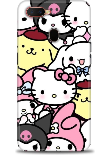 Oppo A12 Ile Uyumlu Hd Baskılı Silikon (Ortasertlikte) Kılıf - 286