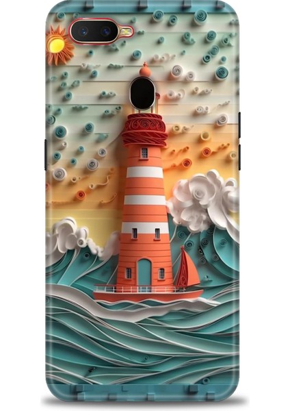 Oppo A12 Ile Uyumlu Hd Baskılı Silikon (Ortasertlikte) Kılıf - 881