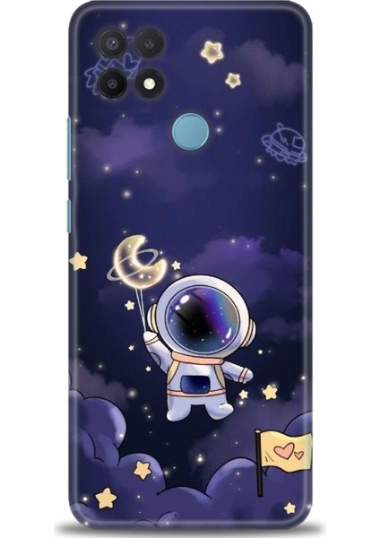 Oppo A15 / A15S Ile Uyumlu Hd Baskılı Silikon (Ortasertlikte) Kılıf - 378