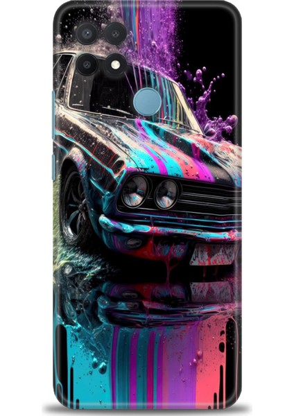 Oppo A15 / A15S Ile Uyumlu Hd Baskılı Silikon (Ortasertlikte) Kılıf - 574