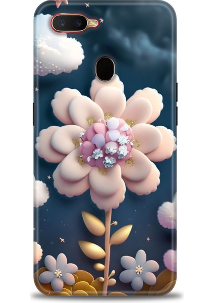 Oppo A12 Ile Uyumlu Hd Baskılı Silikon (Ortasertlikte) Kılıf - 343
