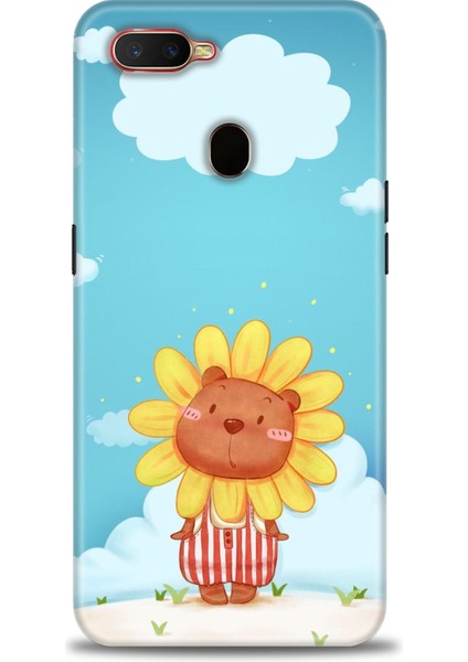 Oppo A12 Ile Uyumlu Hd Baskılı Silikon (Ortasertlikte) Kılıf - 423