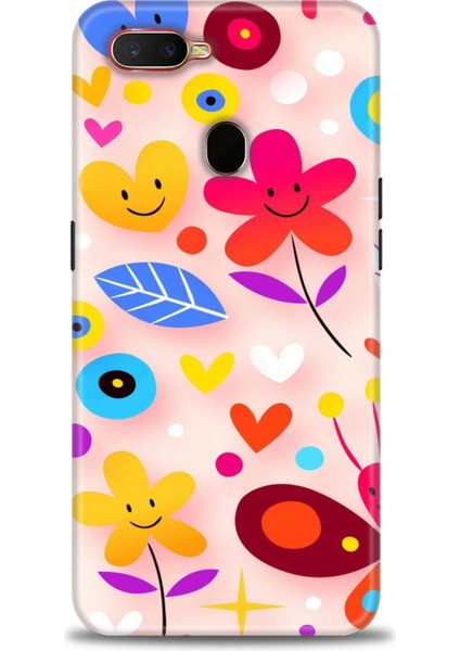 Oppo A12 Ile Uyumlu Hd Baskılı Silikon (Ortasertlikte) Kılıf - 546