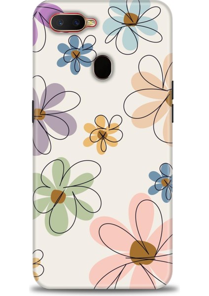 Oppo A12 Ile Uyumlu Hd Baskılı Silikon (Ortasertlikte) Kılıf - 549