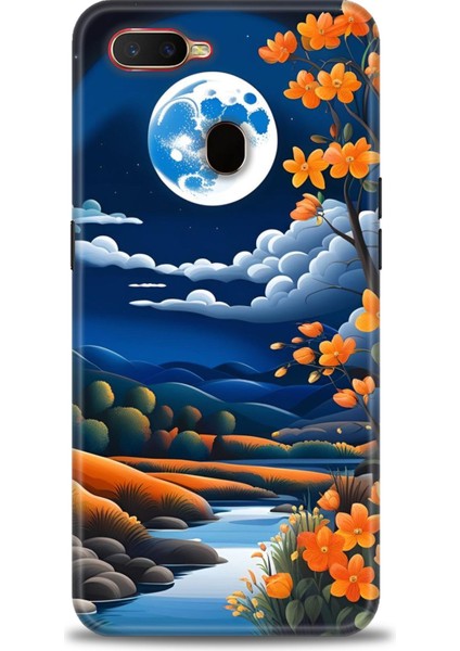 Oppo A12 Ile Uyumlu Hd Baskılı Silikon (Ortasertlikte) Kılıf - 623