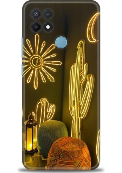 Oppo A15 / A15S Ile Uyumlu Hd Baskılı Silikon (Ortasertlikte) Kılıf - 325