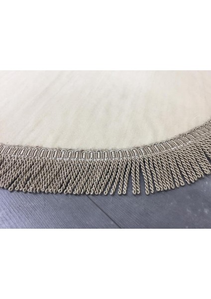 Shareton Oval Vizon 2'li Burgu Saçaklı Banyo Paspası Seti Püsküllü Kaymaz Klozet Takımı fırsatları