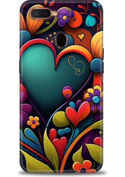Oppo A12 Ile Uyumlu Hd Baskılı Silikon (Ortasertlikte) Kılıf - 534