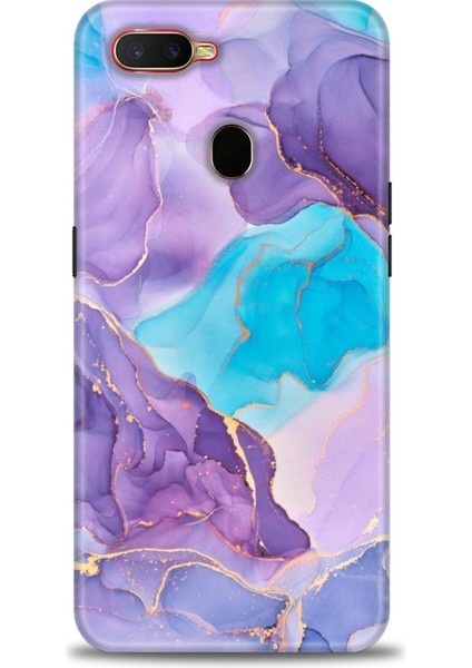 Oppo A12 Ile Uyumlu Hd Baskılı Silikon (Ortasertlikte) Kılıf - 802