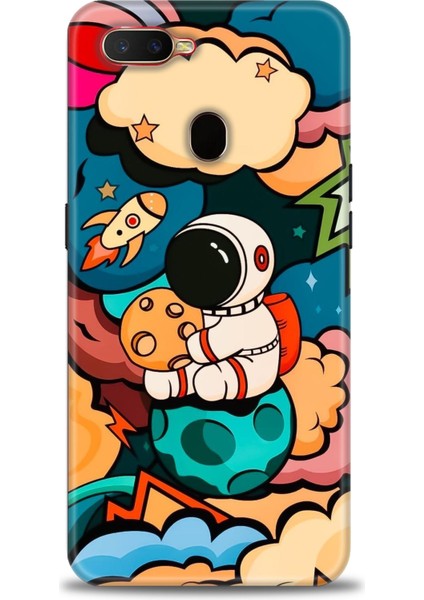 Oppo A12 Ile Uyumlu Hd Baskılı Silikon (Ortasertlikte) Kılıf - 964