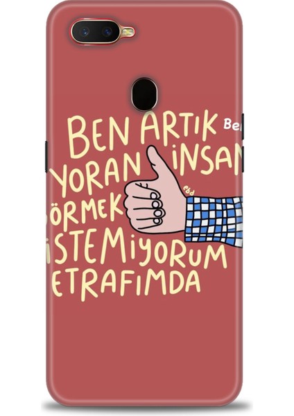 Oppo A12 Ile Uyumlu Hd Baskılı Silikon (Ortasertlikte) Kılıf - 1074