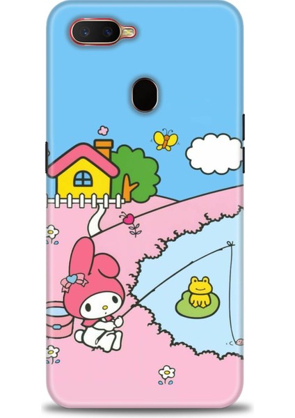 Oppo A12 Ile Uyumlu Hd Baskılı Silikon (Ortasertlikte) Kılıf - 873