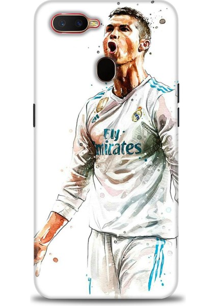 Oppo A12 Ile Uyumlu Hd Baskılı Silikon (Ortasertlikte) Kılıf - 865