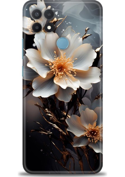 Oppo A15 / A15S Ile Uyumlu Hd Baskılı Silikon (Ortasertlikte) Kılıf - 357
