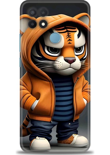 Oppo A15 / A15S Ile Uyumlu Hd Baskılı Silikon (Ortasertlikte) Kılıf - 335