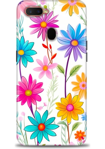 Oppo A12 Ile Uyumlu Hd Baskılı Silikon (Ortasertlikte) Kılıf - 54
