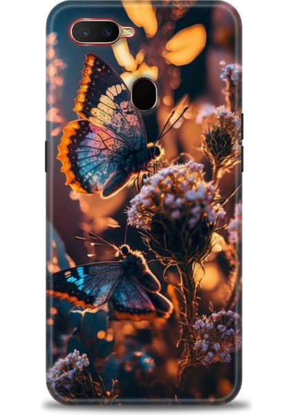 Oppo A12 Ile Uyumlu Hd Baskılı Silikon (Ortasertlikte) Kılıf - 696