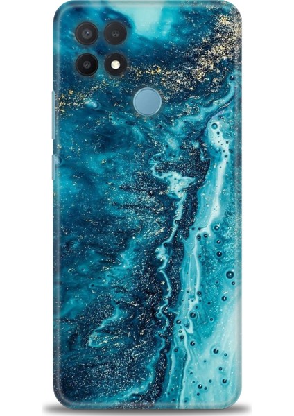 Oppo A15 / A15S Ile Uyumlu Hd Baskılı Silikon (Ortasertlikte) Kılıf - 211