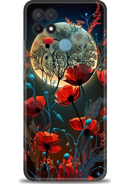 Oppo A15 / A15S Ile Uyumlu Hd Baskılı Silikon (Ortasertlikte) Kılıf - 344