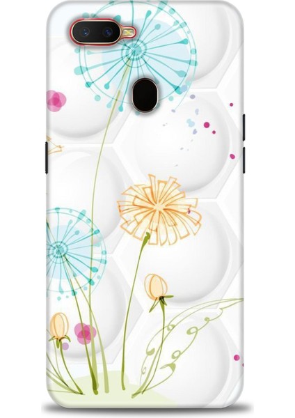 Oppo A12 Ile Uyumlu Hd Baskılı Silikon (Ortasertlikte) Kılıf - 56