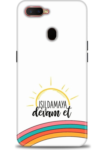 Oppo A12 Ile Uyumlu Hd Baskılı Silikon (Ortasertlikte) Kılıf - 204