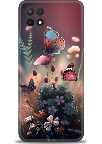 Oppo A15 / A15S Ile Uyumlu Hd Baskılı Silikon (Ortasertlikte) Kılıf - 186