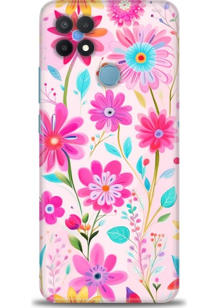 Oppo A15 / A15S Ile Uyumlu Hd Baskılı Silikon (Ortasertlikte) Kılıf - 548