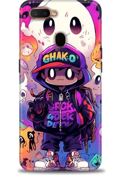 Oppo A12 Ile Uyumlu Hd Baskılı Silikon (Ortasertlikte) Kılıf - 911
