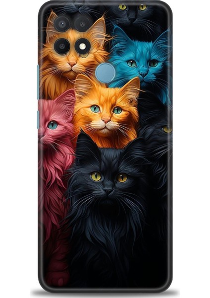 Oppo A15 / A15S Ile Uyumlu Hd Baskılı Silikon (Ortasertlikte) Kılıf - 126