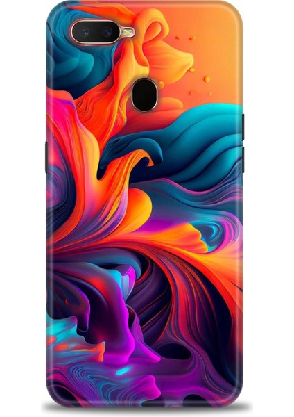 Oppo A12 Ile Uyumlu Hd Baskılı Silikon (Ortasertlikte) Kılıf - 806