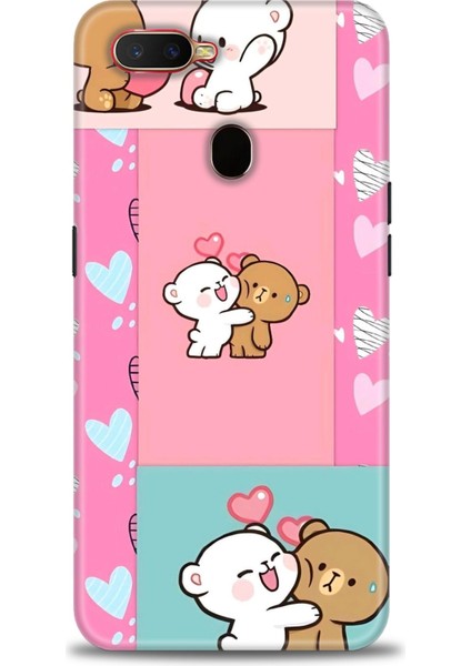 Oppo A12 Ile Uyumlu Hd Baskılı Silikon (Ortasertlikte) Kılıf - 812