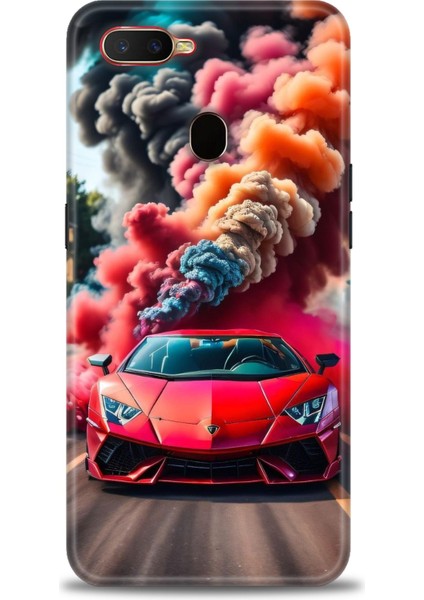 Oppo A12 Ile Uyumlu Hd Baskılı Silikon (Ortasertlikte) Kılıf - 854