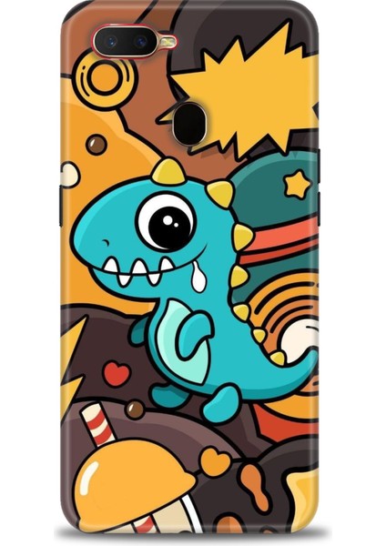 Oppo A12 Ile Uyumlu Hd Baskılı Silikon (Ortasertlikte) Kılıf - 682