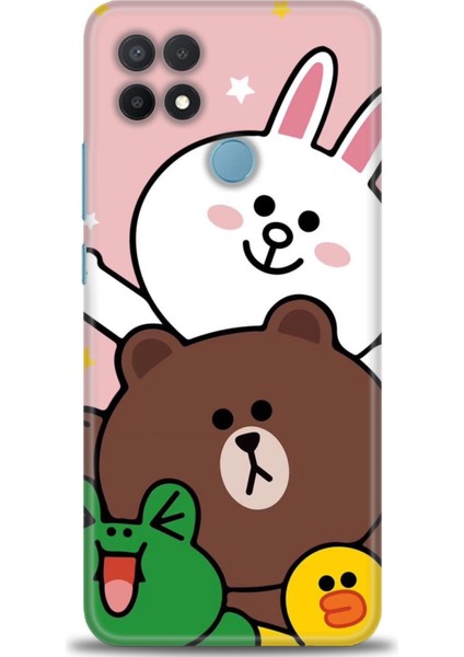 Oppo A15 / A15S Ile Uyumlu Hd Baskılı Silikon (Ortasertlikte) Kılıf - 399